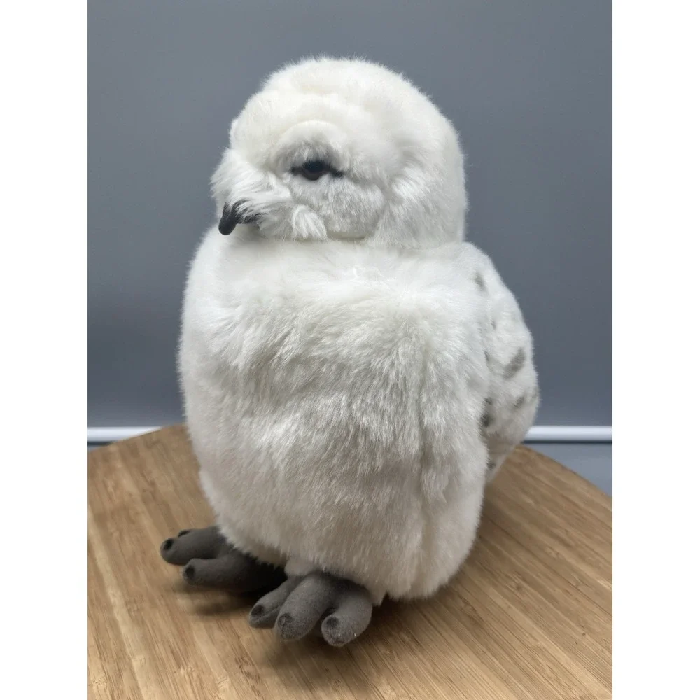 Wizarding World Of Harry Potter Owl Hedwig Hand Puppet Swivel Head Plush Toy 11